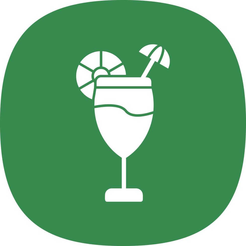 Cocktail Vector Icon Design