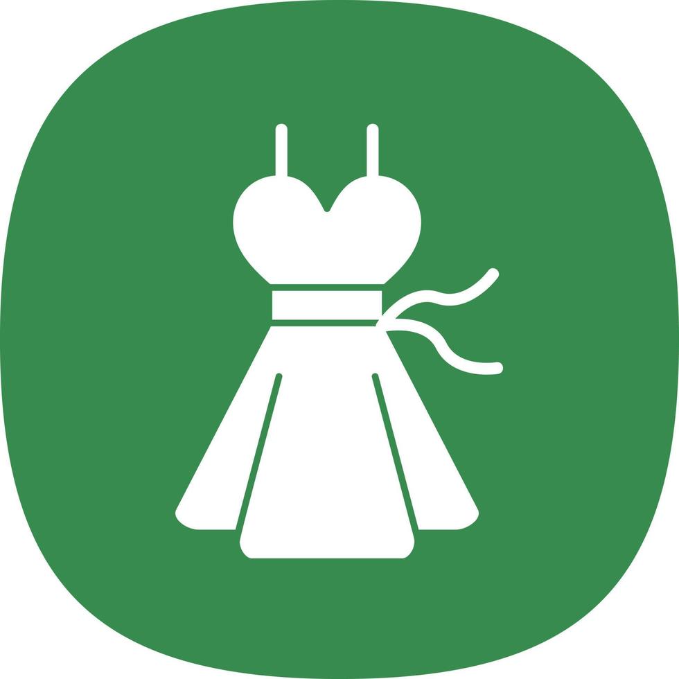 diseño de icono de vector de vestido