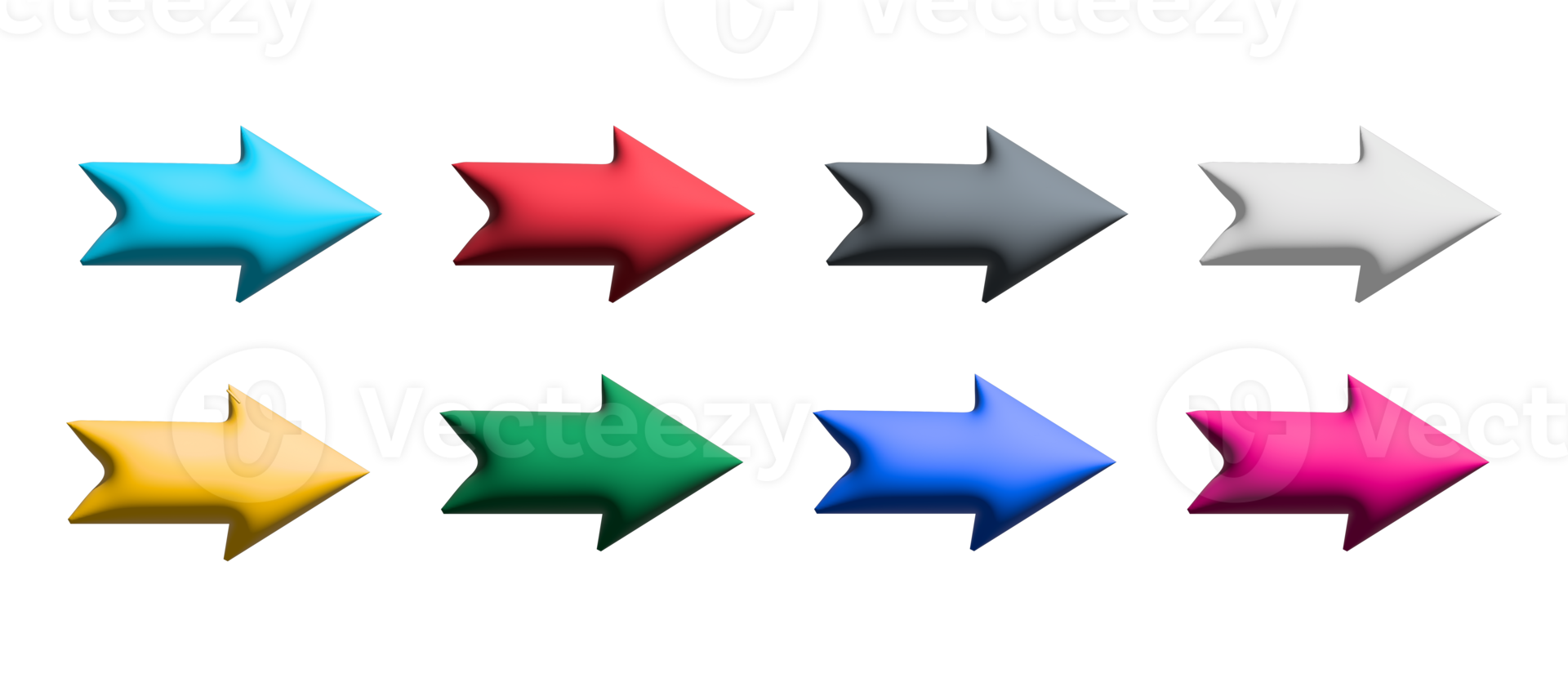arrow colored icons design with elements for mobile concepts and web apps. collection modern infographic and pictogram. png