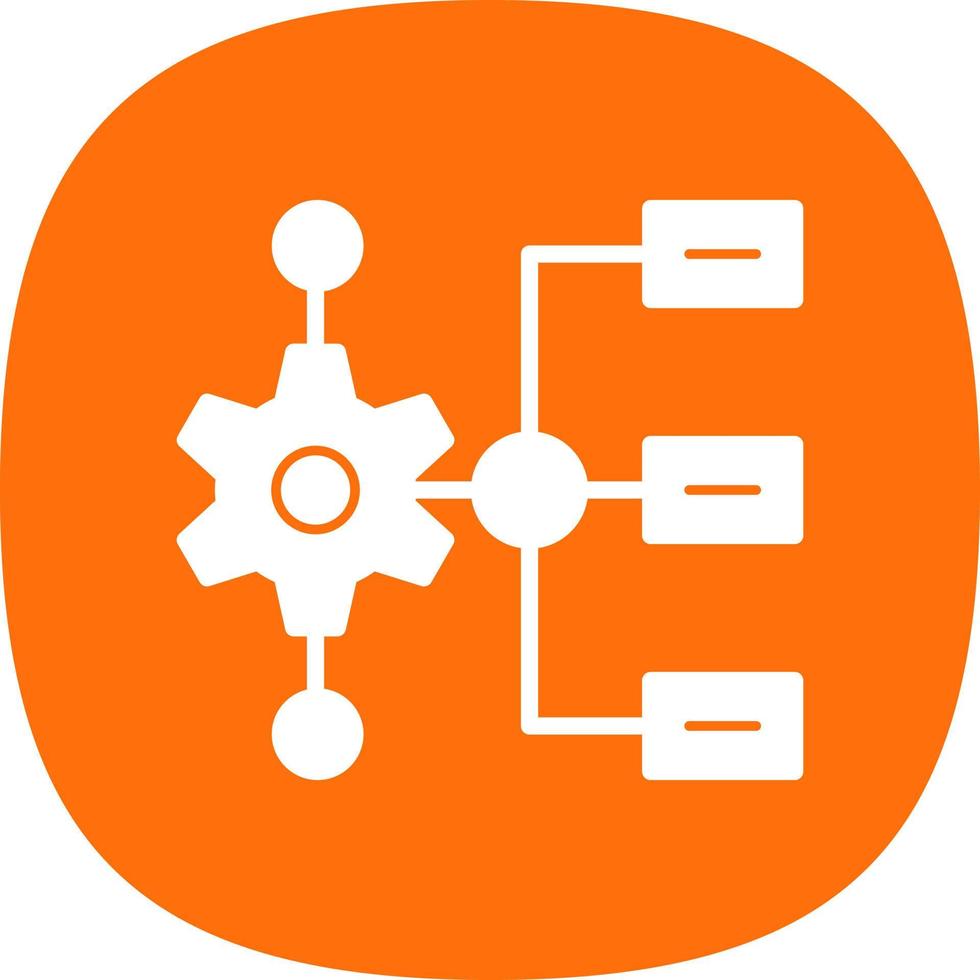 Workflow Vector Icon Design