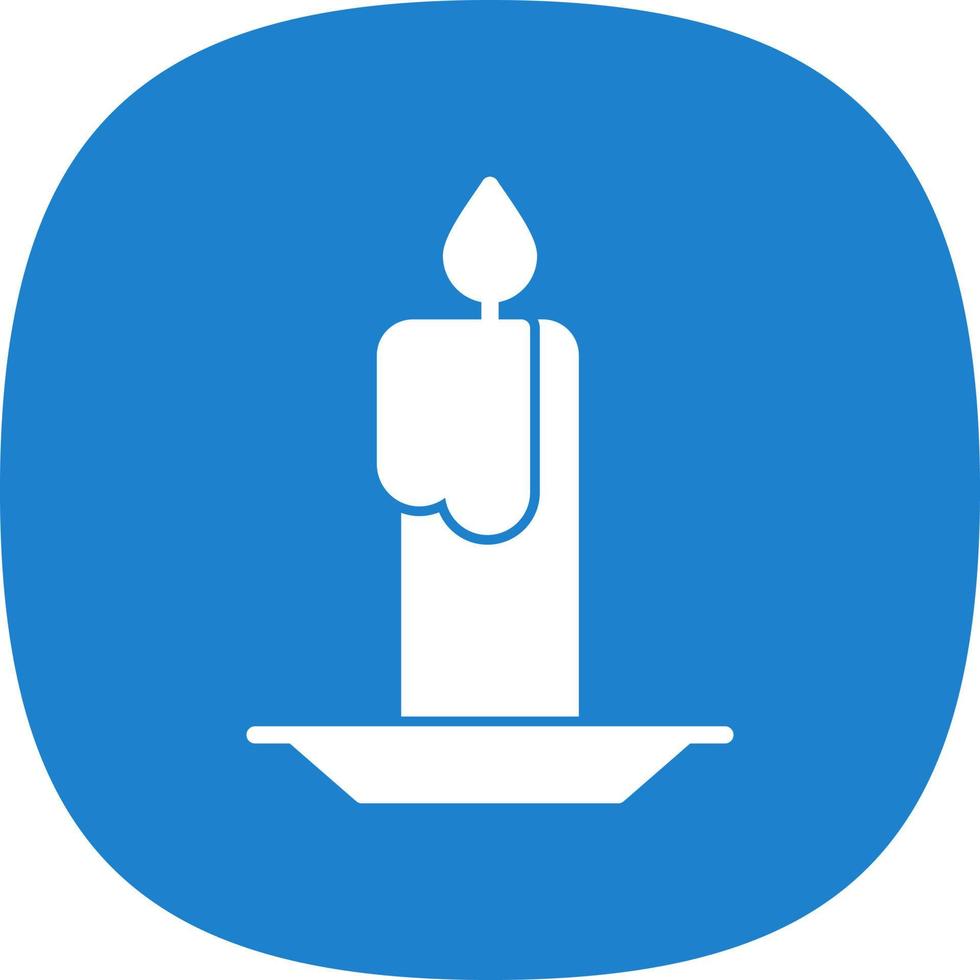 Candle Vector Icon Design