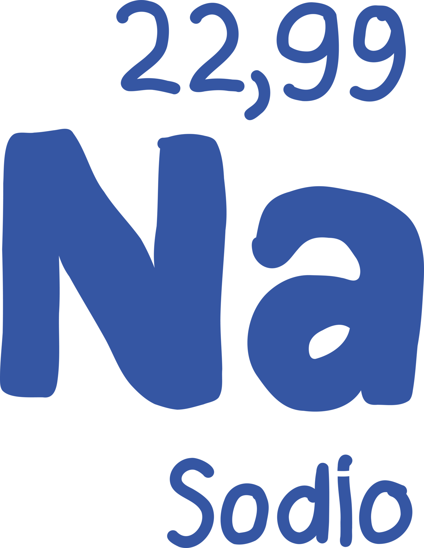 Sodium alkali metal. Table of periodic elements. 16617636 PNG