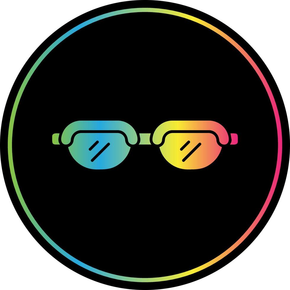 diseño de icono de vector de gafas de sol