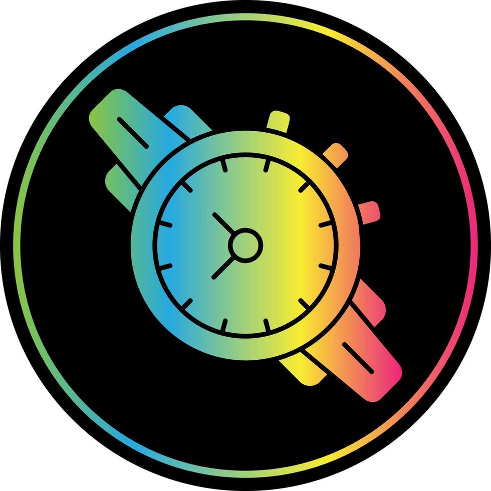 Wrist Watch Vector Icon Design