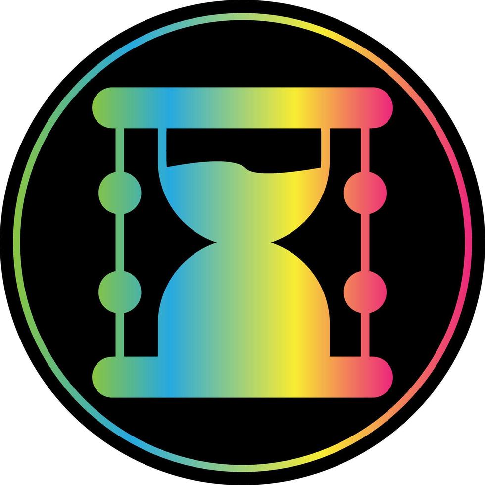 Hourglass Vector Icon Design