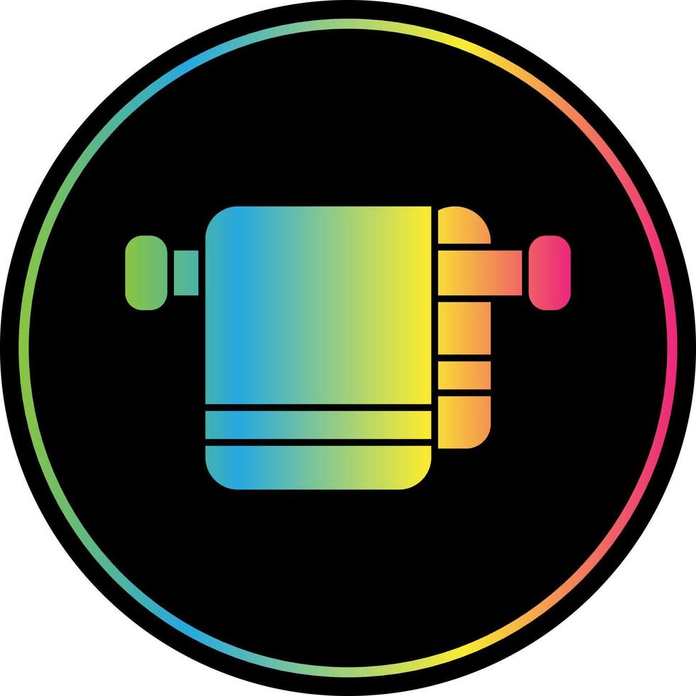 Towel Vector Icon Design