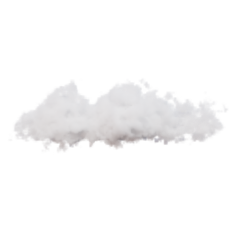 Nuage panoramique rendu 3d png