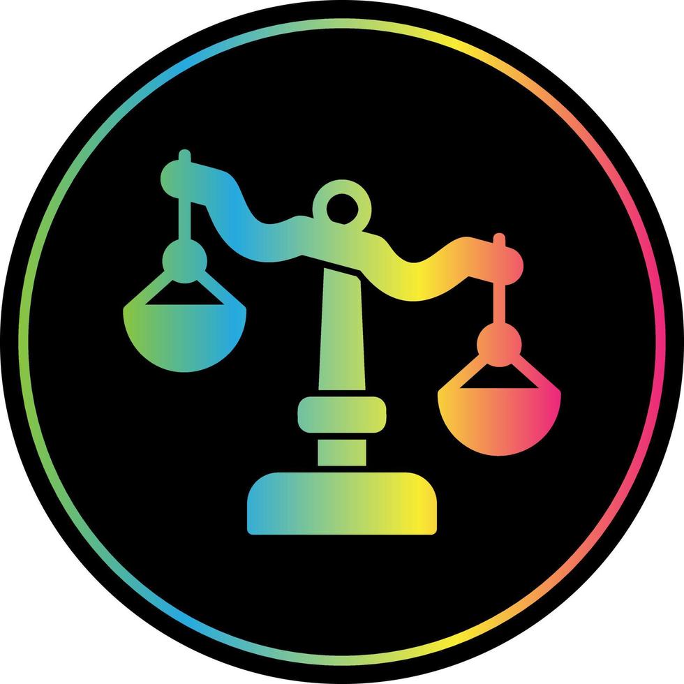 Balance Vector Icon Design