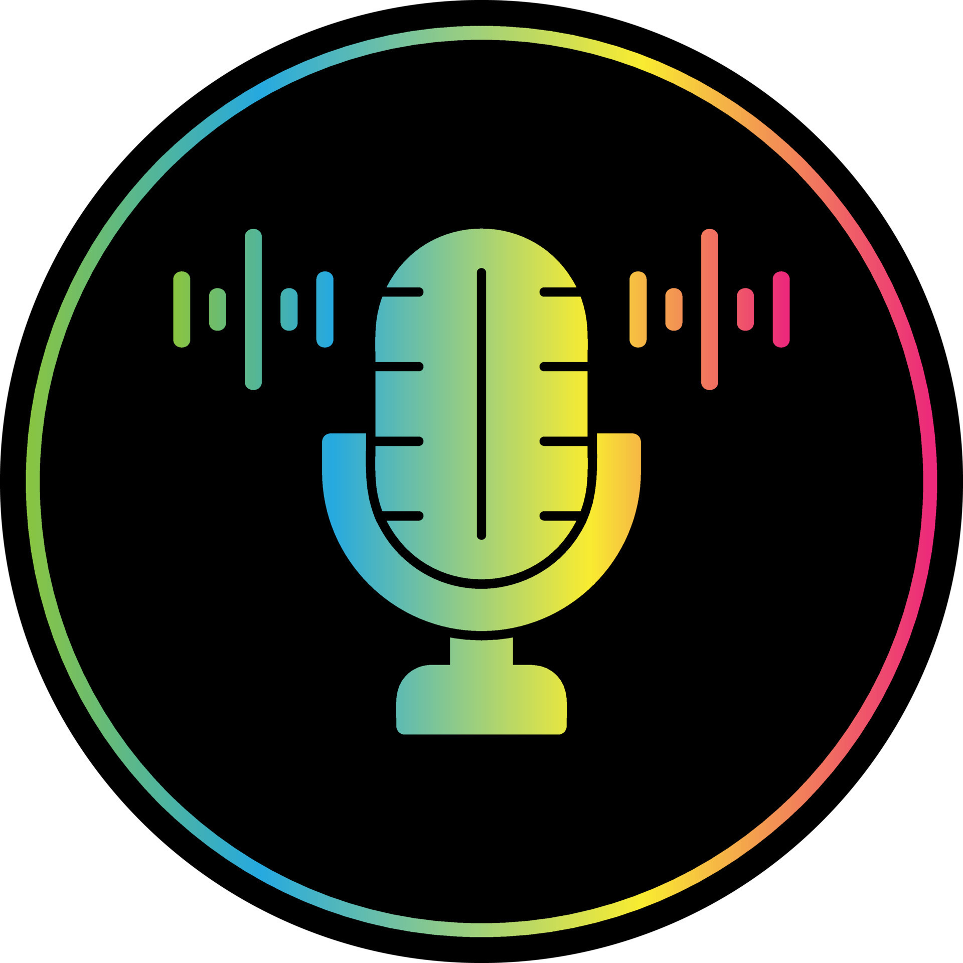 Voice Recorder Vector Icon Design 16617927 Vector Art at Vecteezy