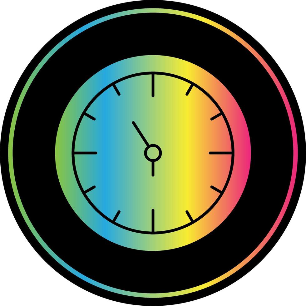 diseño de icono de vector de reloj