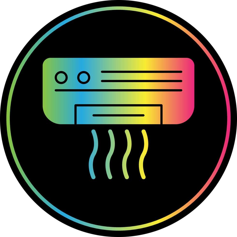 Air Conditioner Vector Icon Design