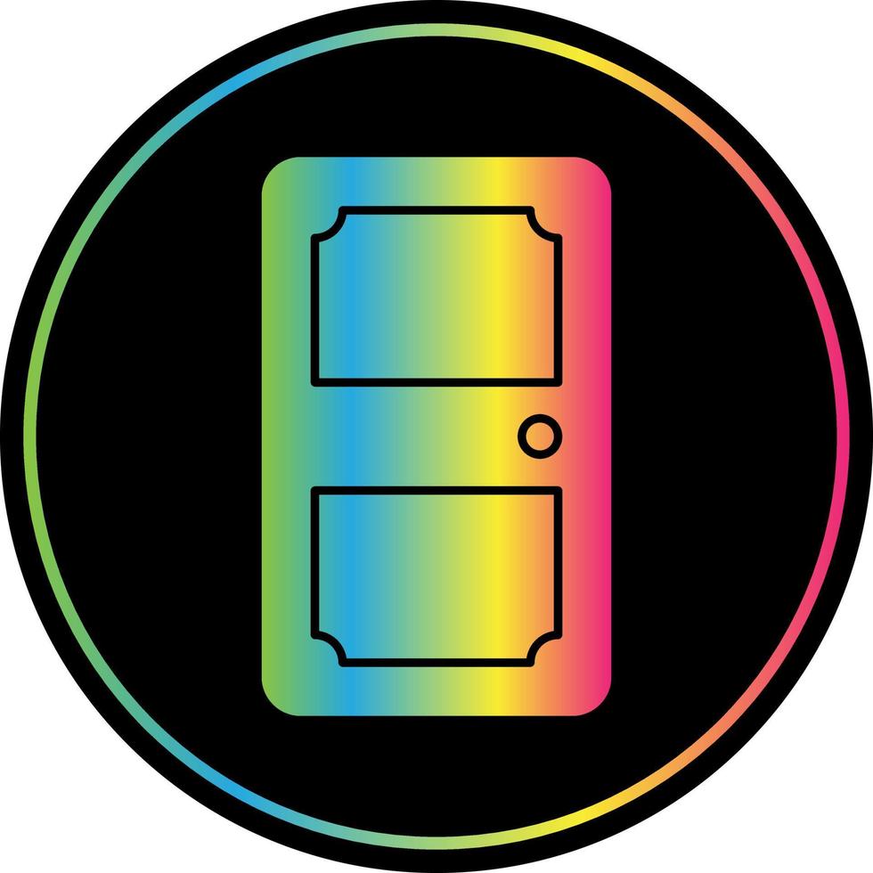Door Vector Icon Design