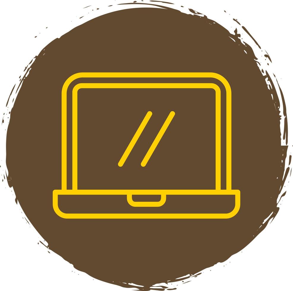 Laptop Vector Icon Design