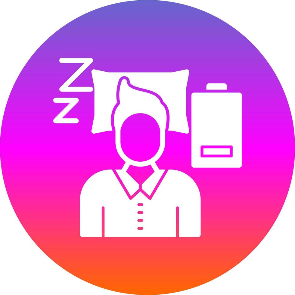 Fatigue Vector Icon Design