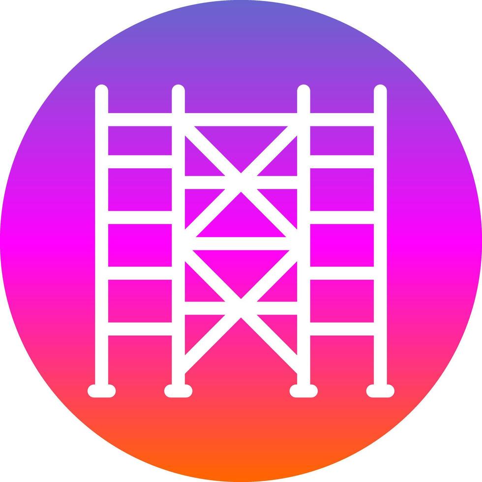 Scaffolding Vector Icon Design