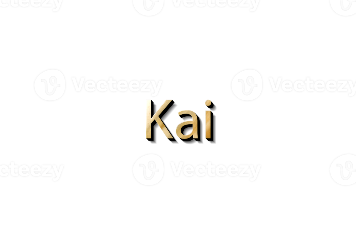 KAI NAME 3D png