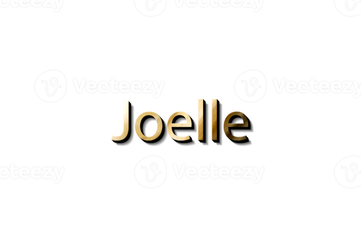 JOELLE NAME 3D png