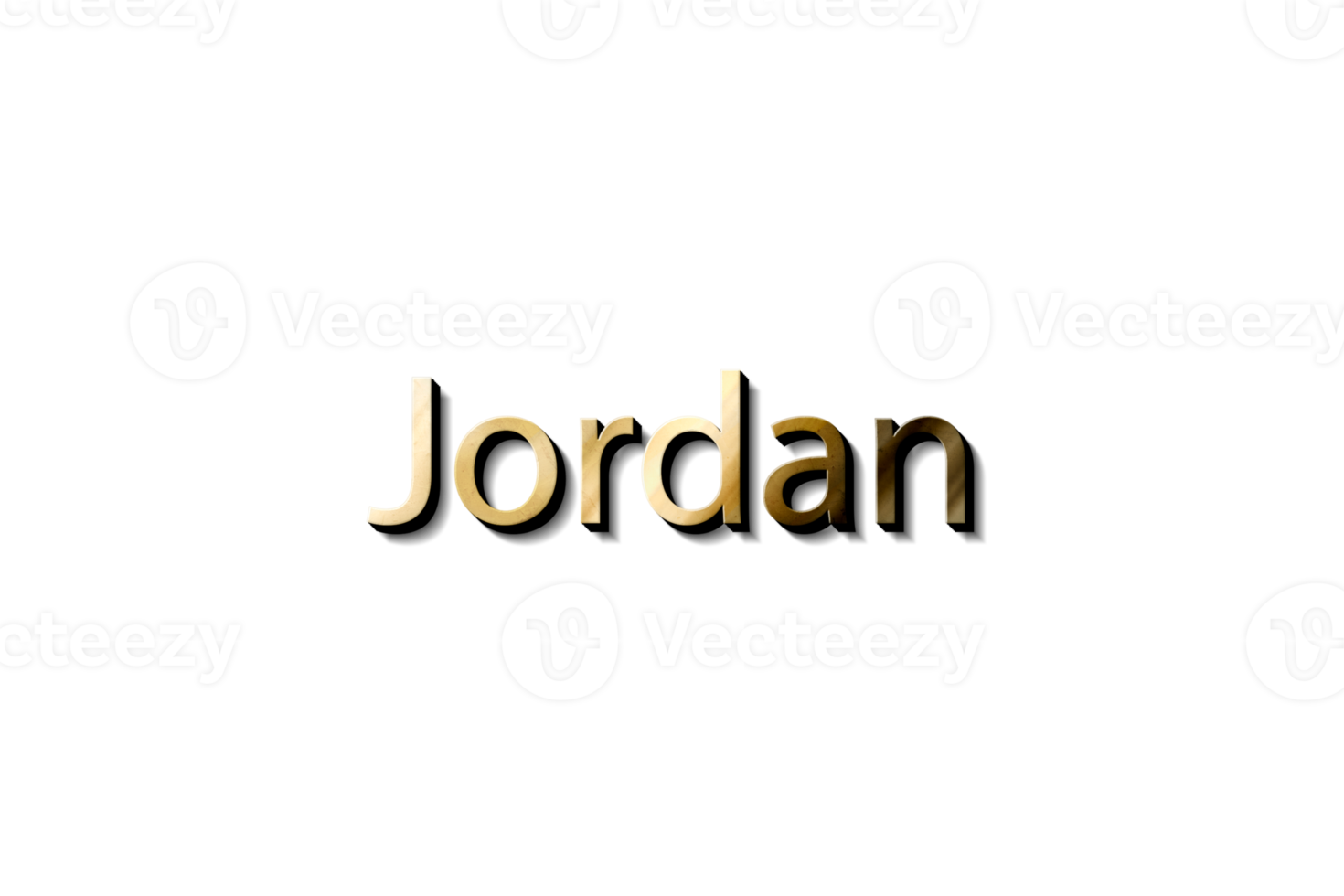 Jordan Name 3d png