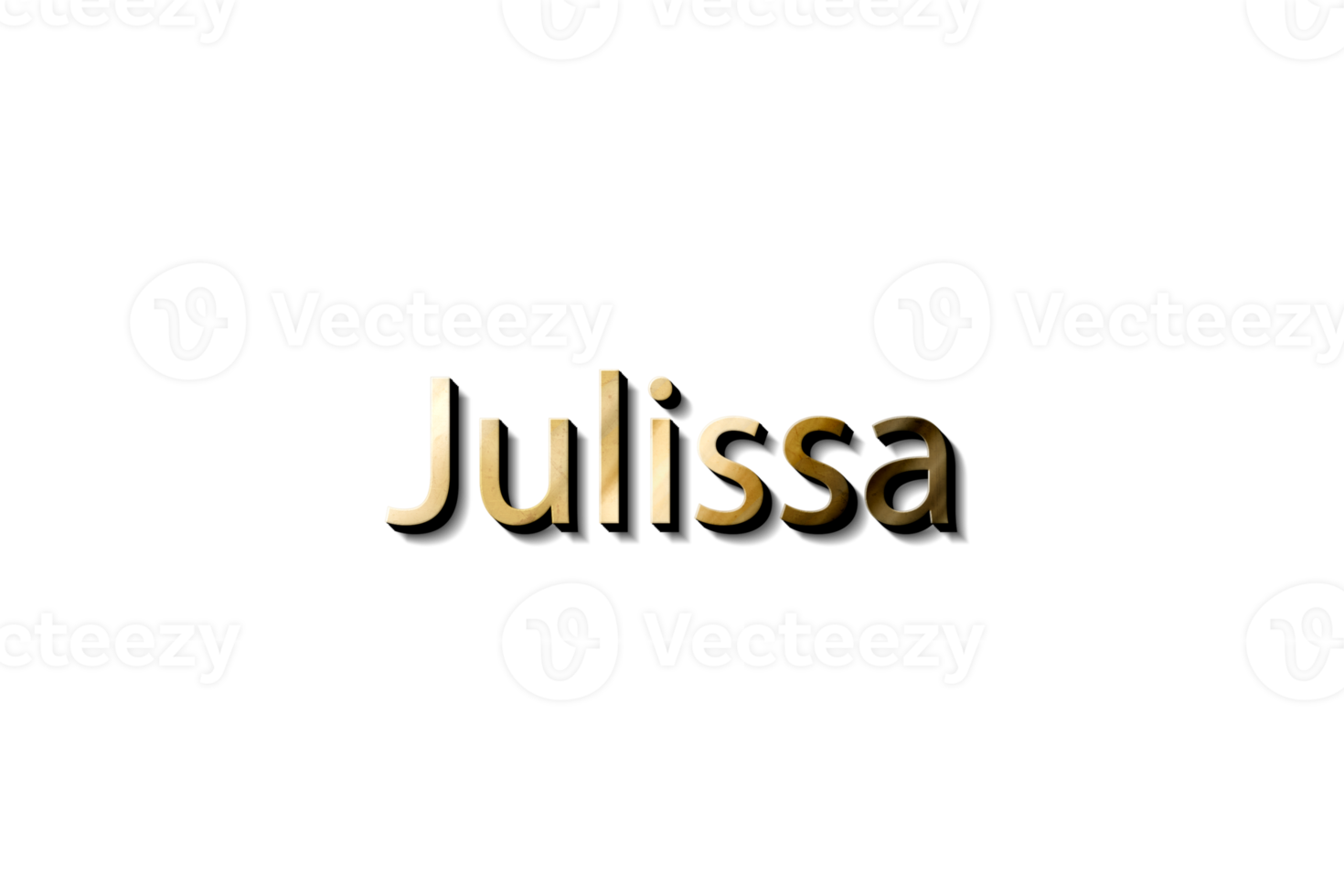 JULISSA NAME 3D png
