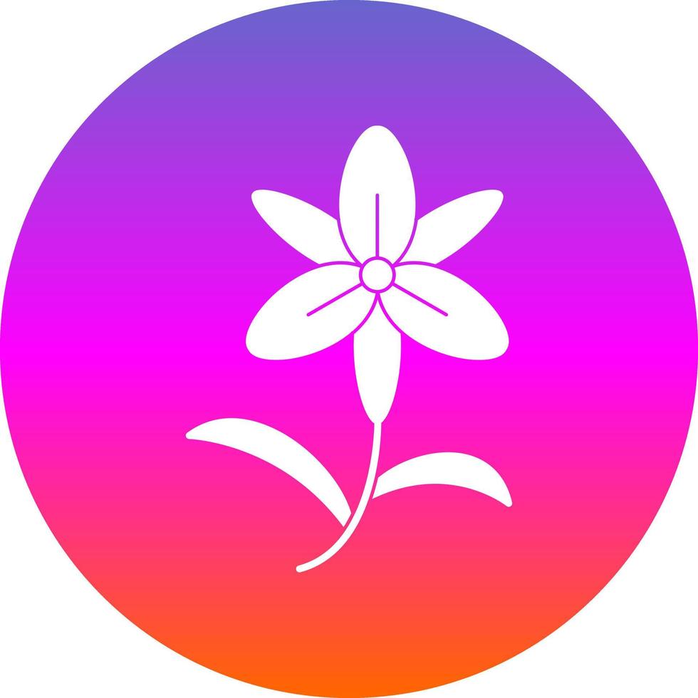 Lily Vector Icon Design