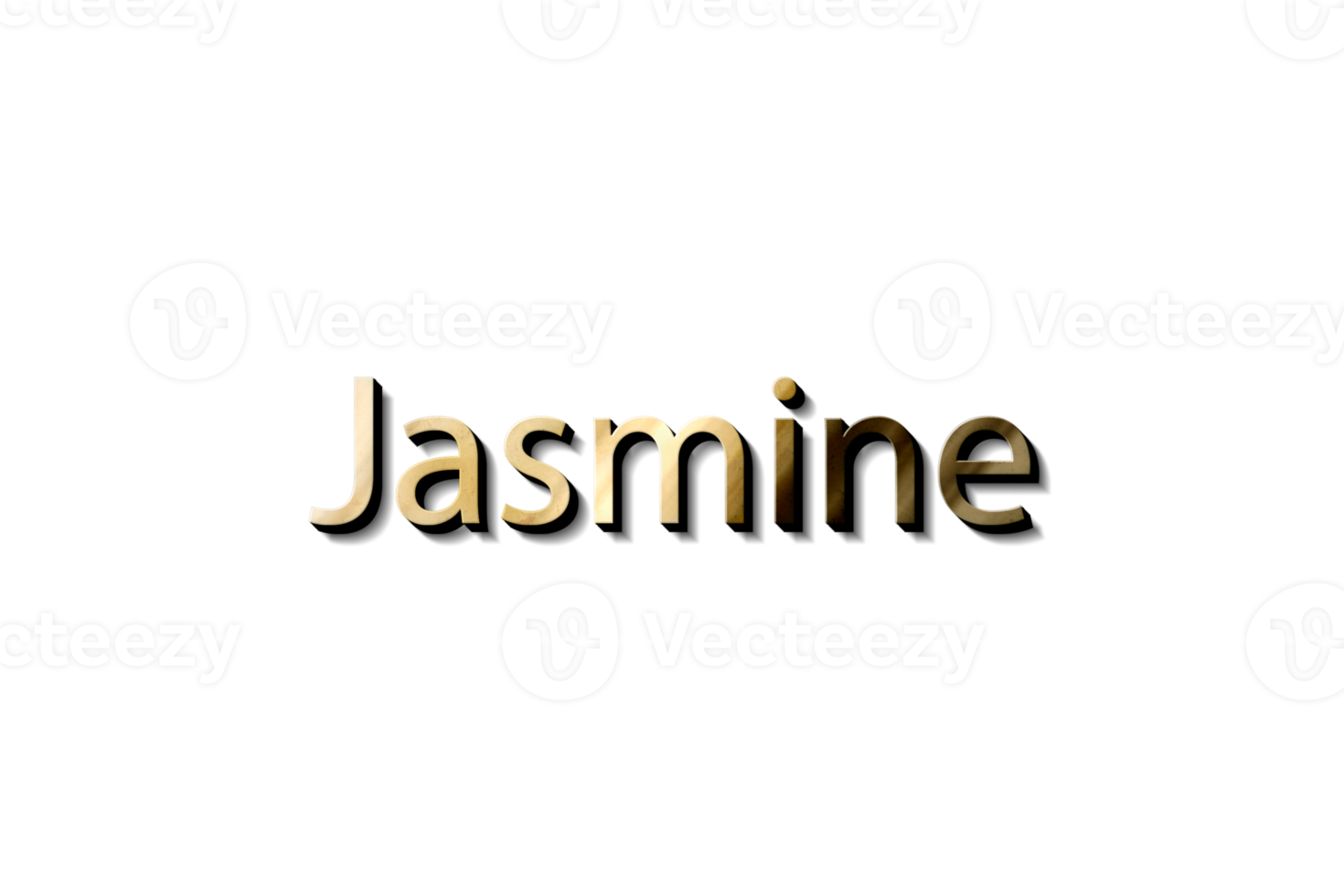 nom de jasmin 3d png