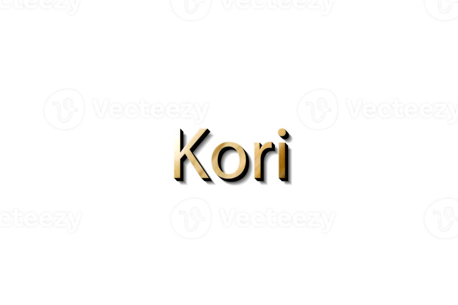 KORI NAME 3D 16618601 PNG
