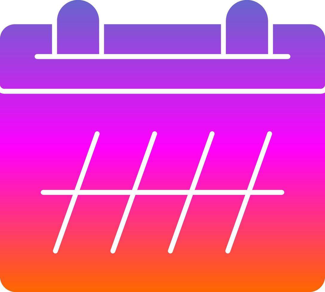 Calendar Vector Icon Design