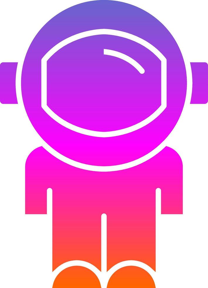 Astronaut Vector Icon Design
