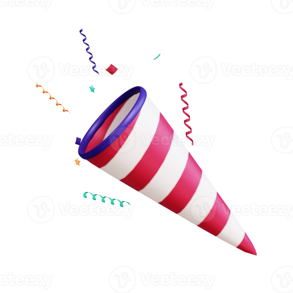 3D New Year Icon Pack png