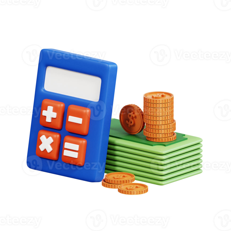 Investment and Saving 3D Icon Pack png