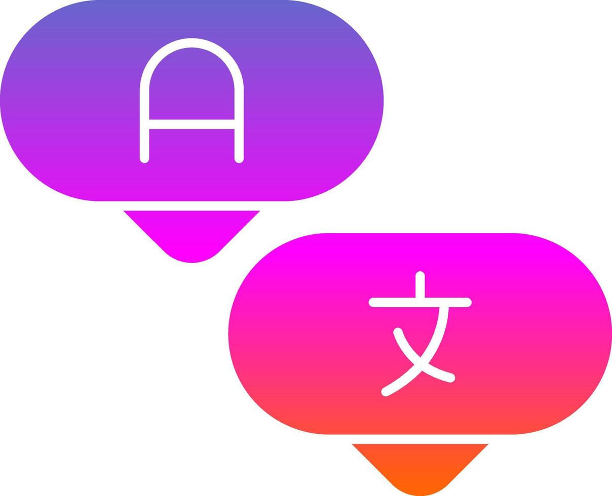 Translate Vector Icon Design