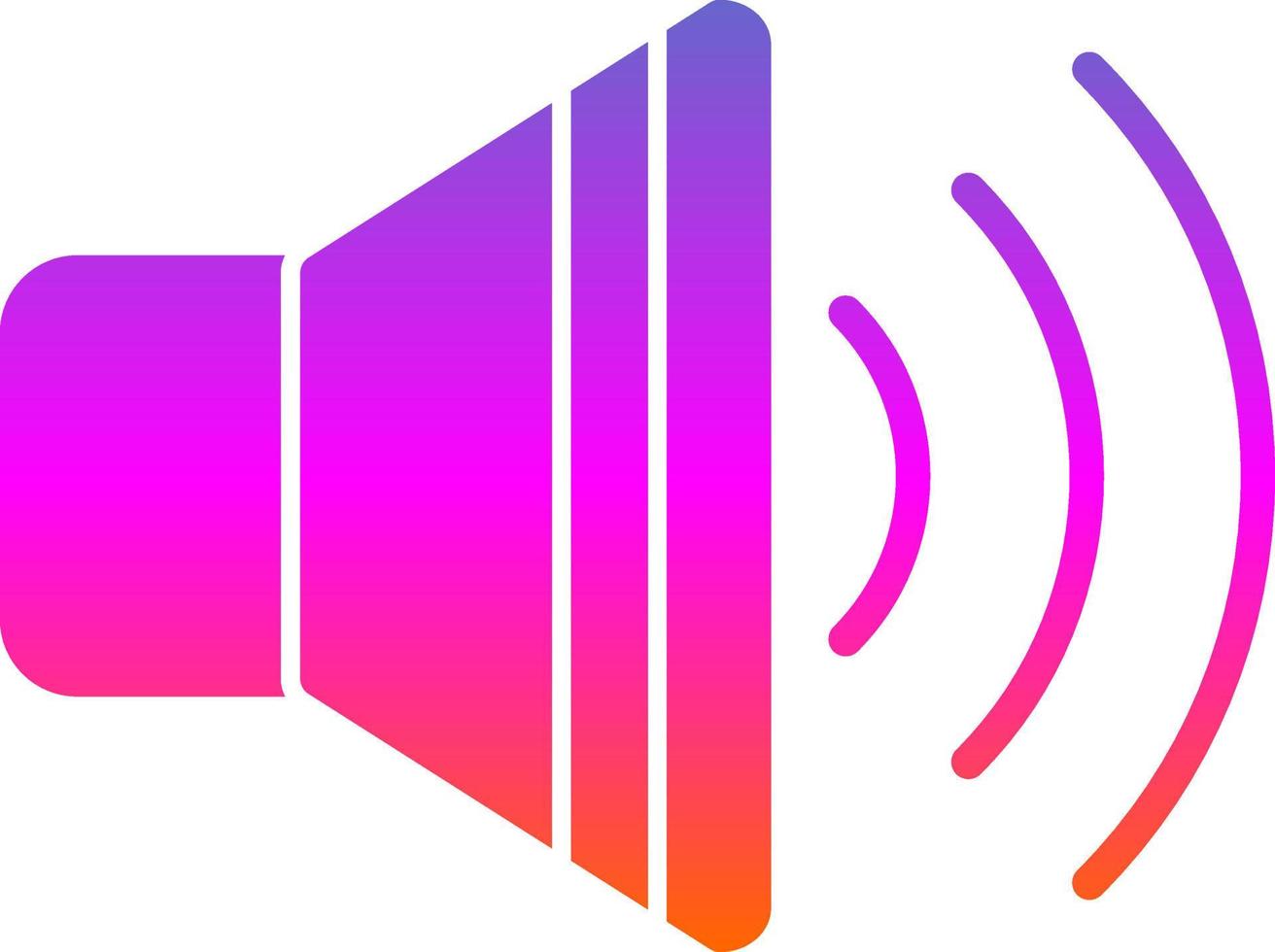 Volume Vector Icon Design