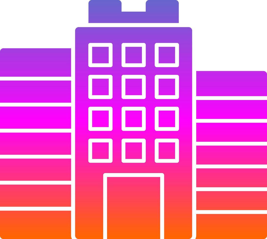 Multistorey Vector Icon Design