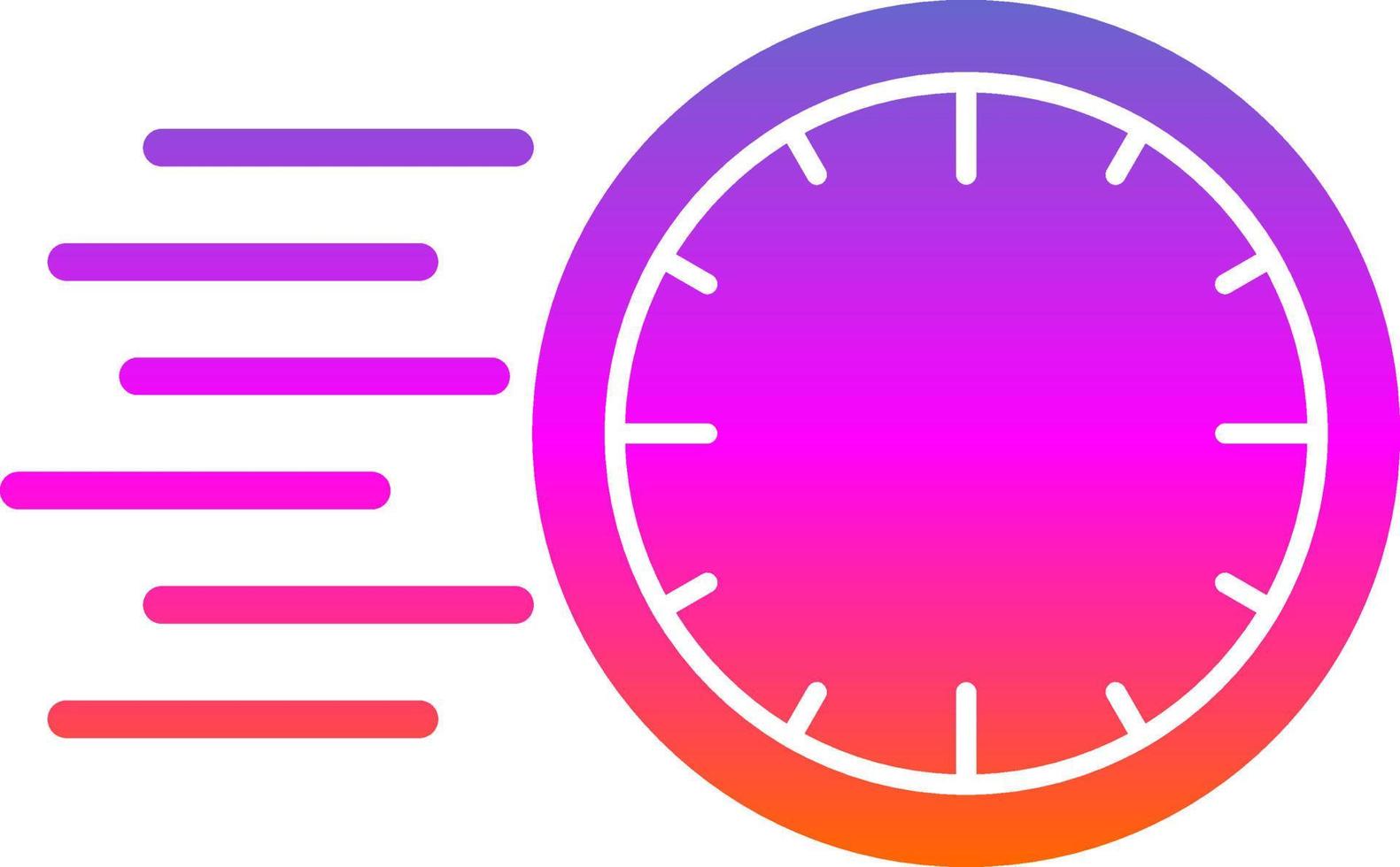 Fast Time Vector Icon Design