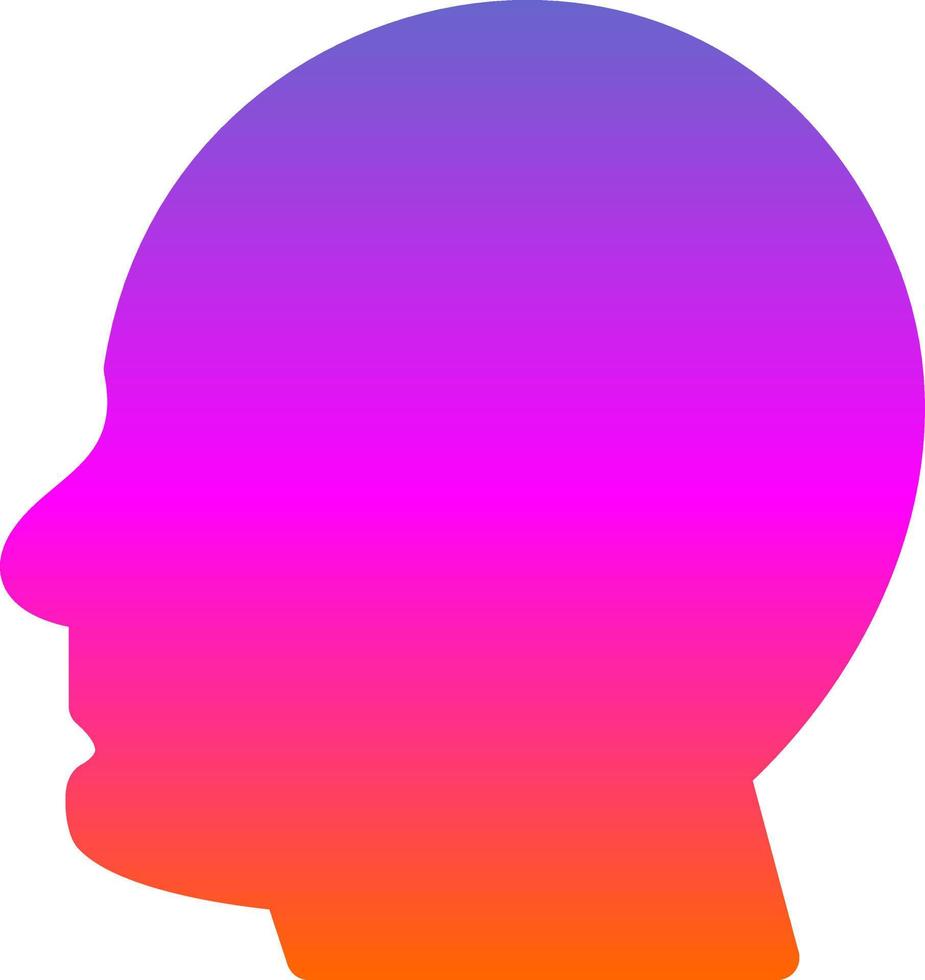 Head Vector Icon Design
