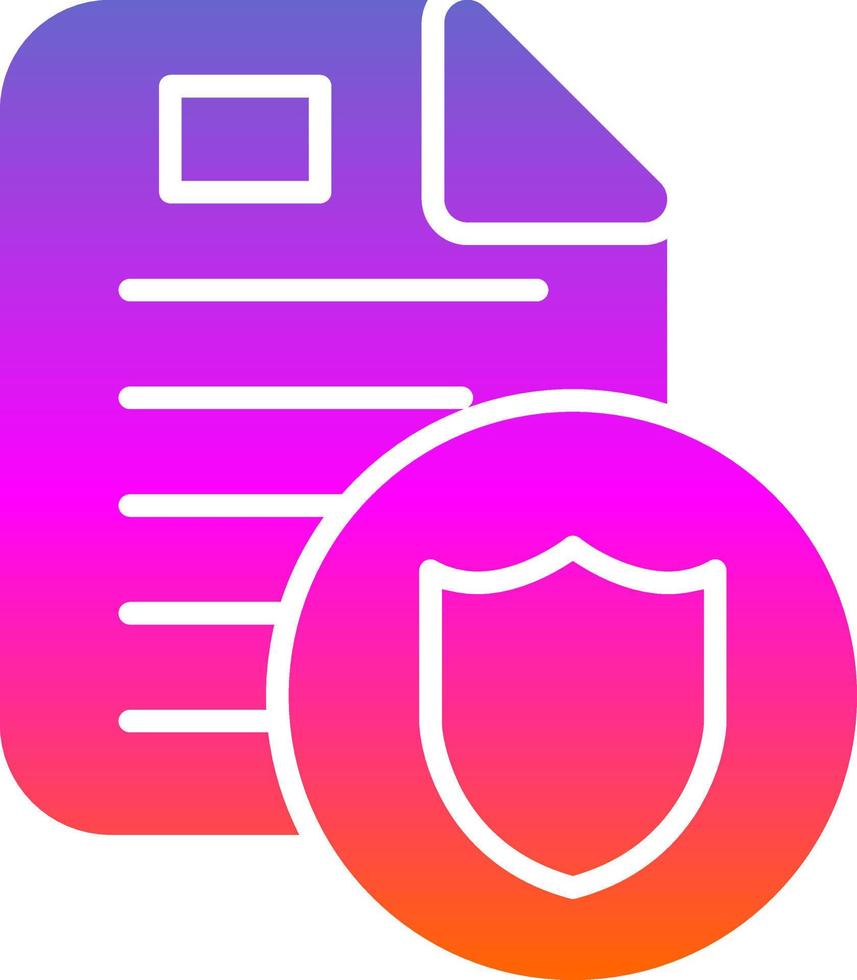 diseño de icono de vector de política de privacidad