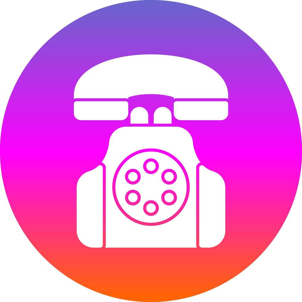 Telephone Vector Icon Design