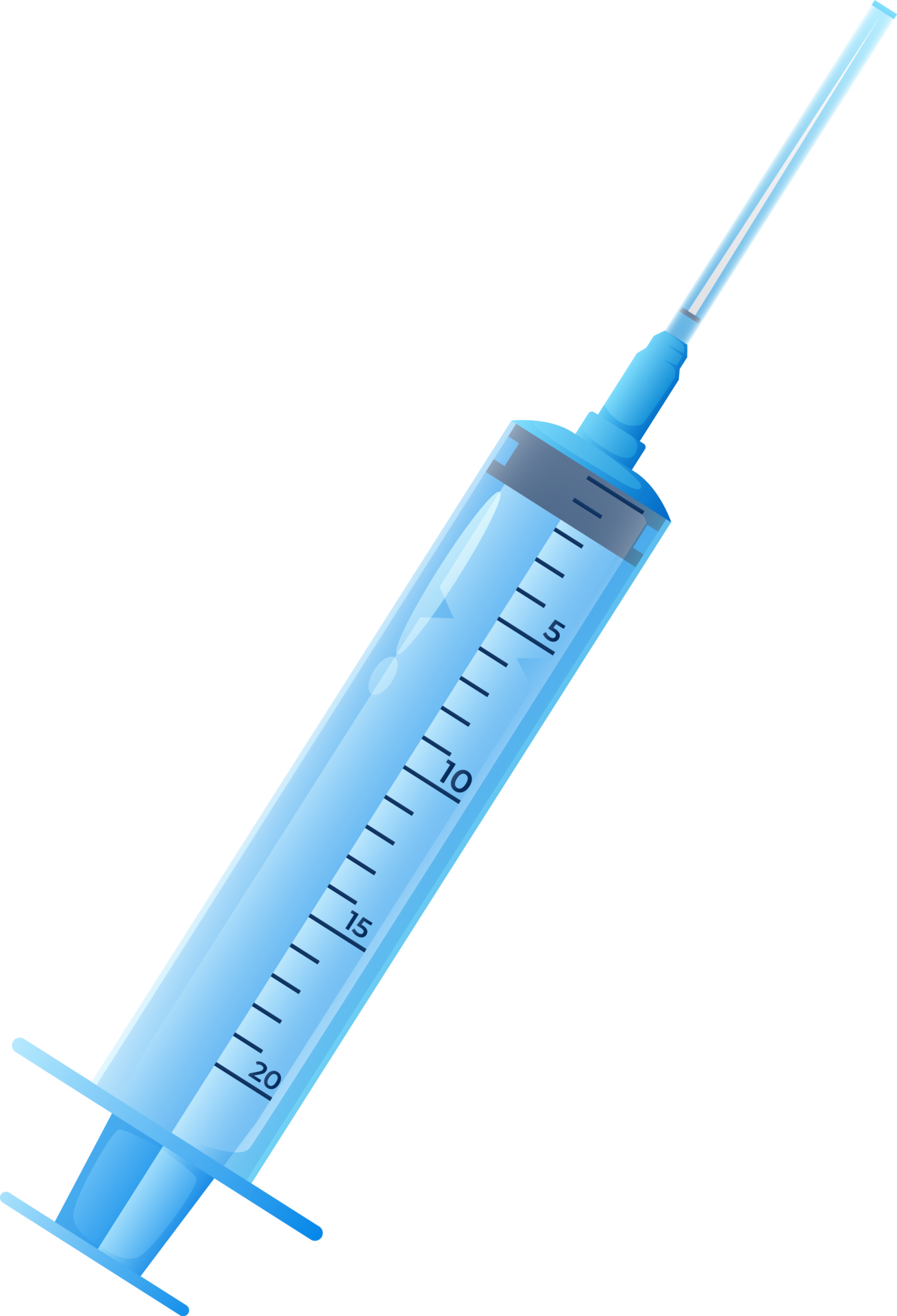 Syringe and needle 16619577 PNG