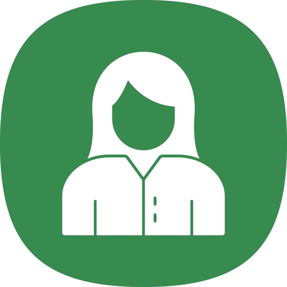 Female Vector Icon Design