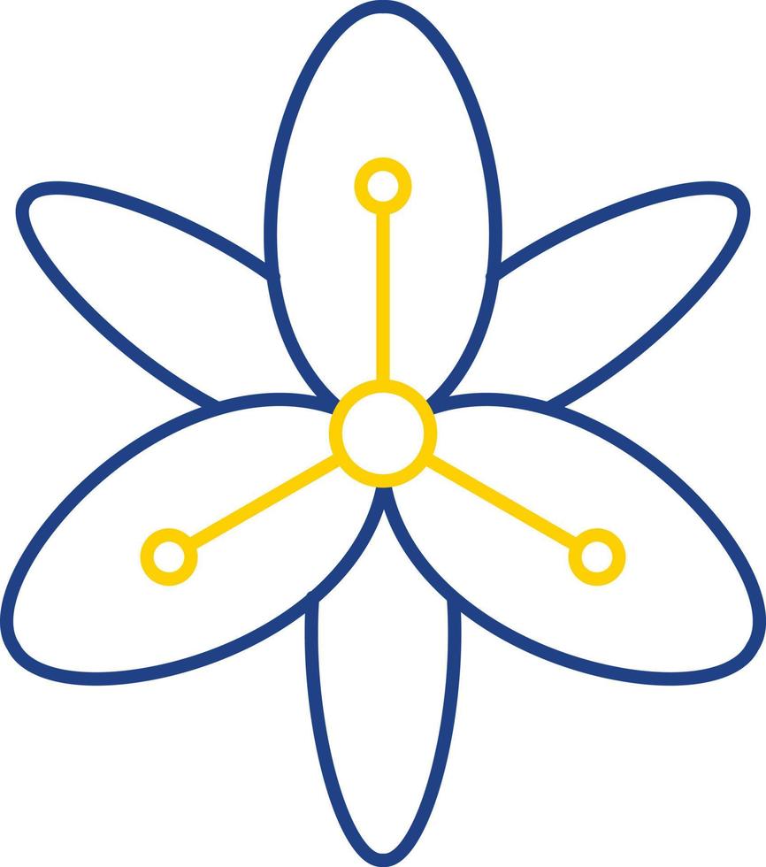 Tiger Lily Vector Icon Design