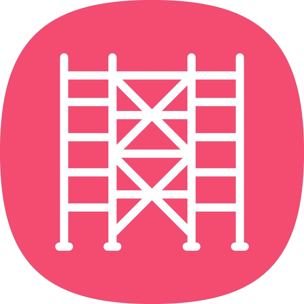 Scaffolding Vector Icon Design