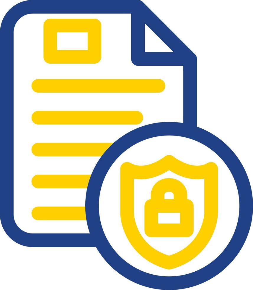 Privacy Policy Vector Icon Design