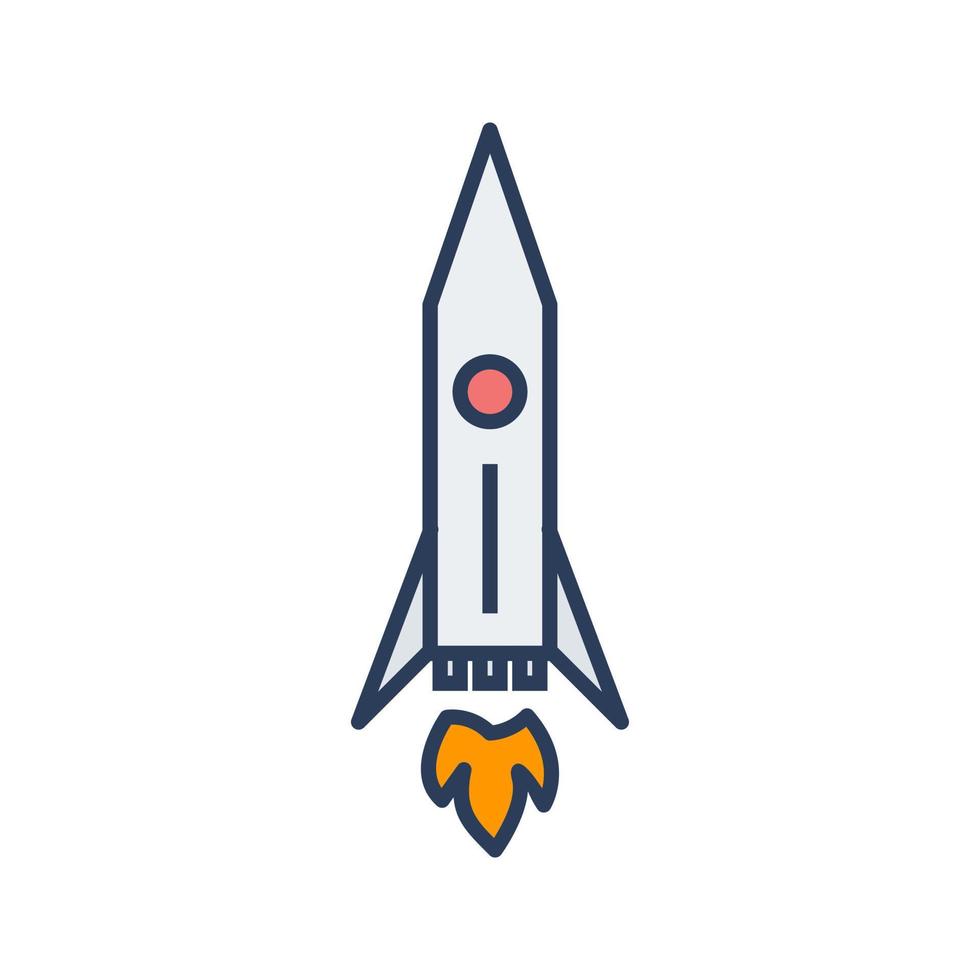 Rocket Vector Icon