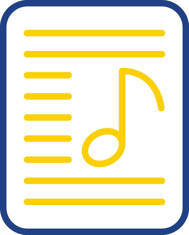 Playlist Vector Icon Design