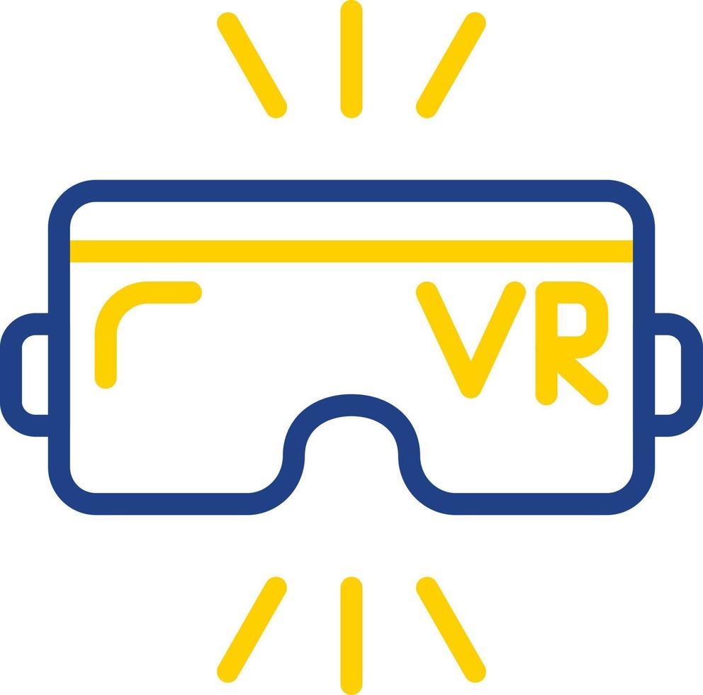 Virtual Reality Vector Icon Design