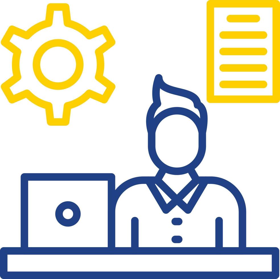 Multitasking Vector Icon Design