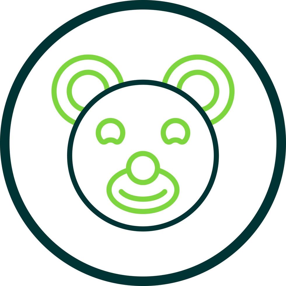 Teddy Bear Vector Icon Design