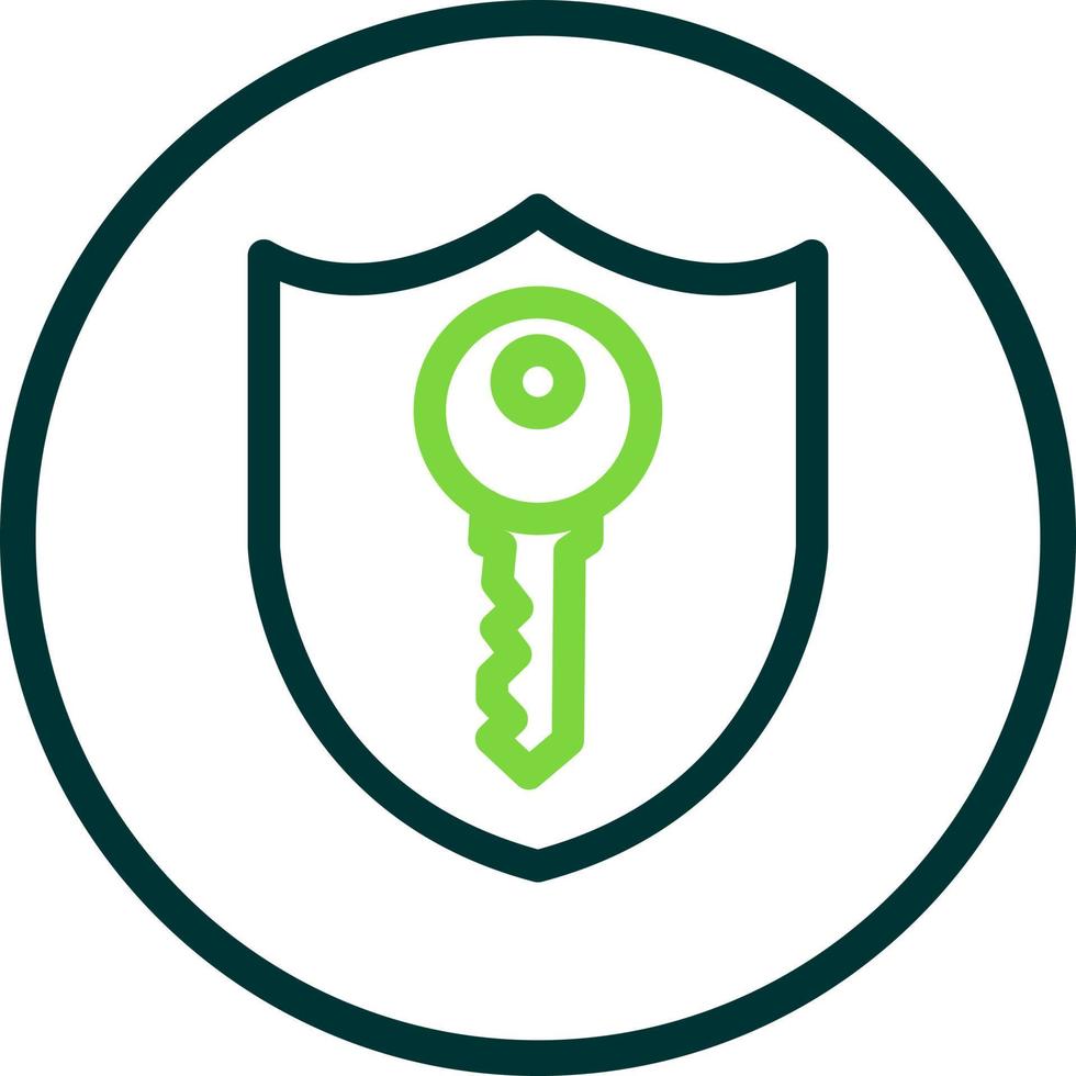 Private Key Vector Icon Design