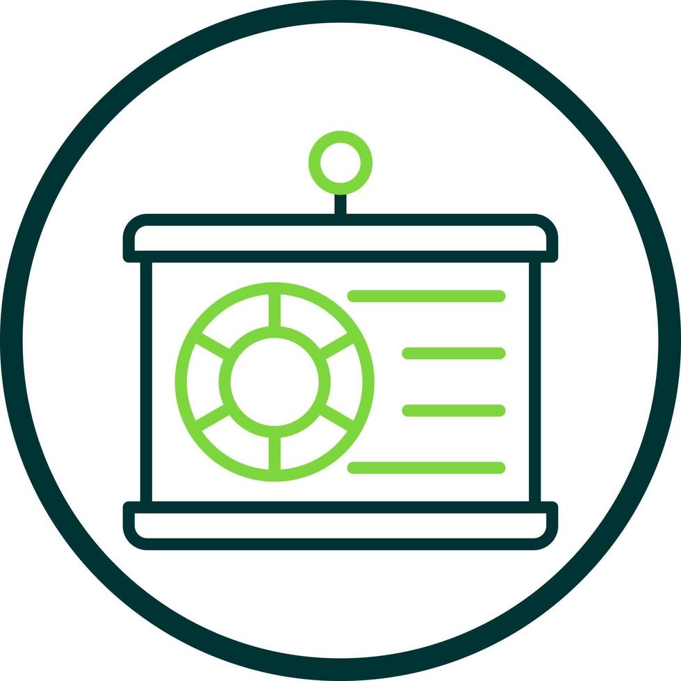 Presentation Vector Icon Design