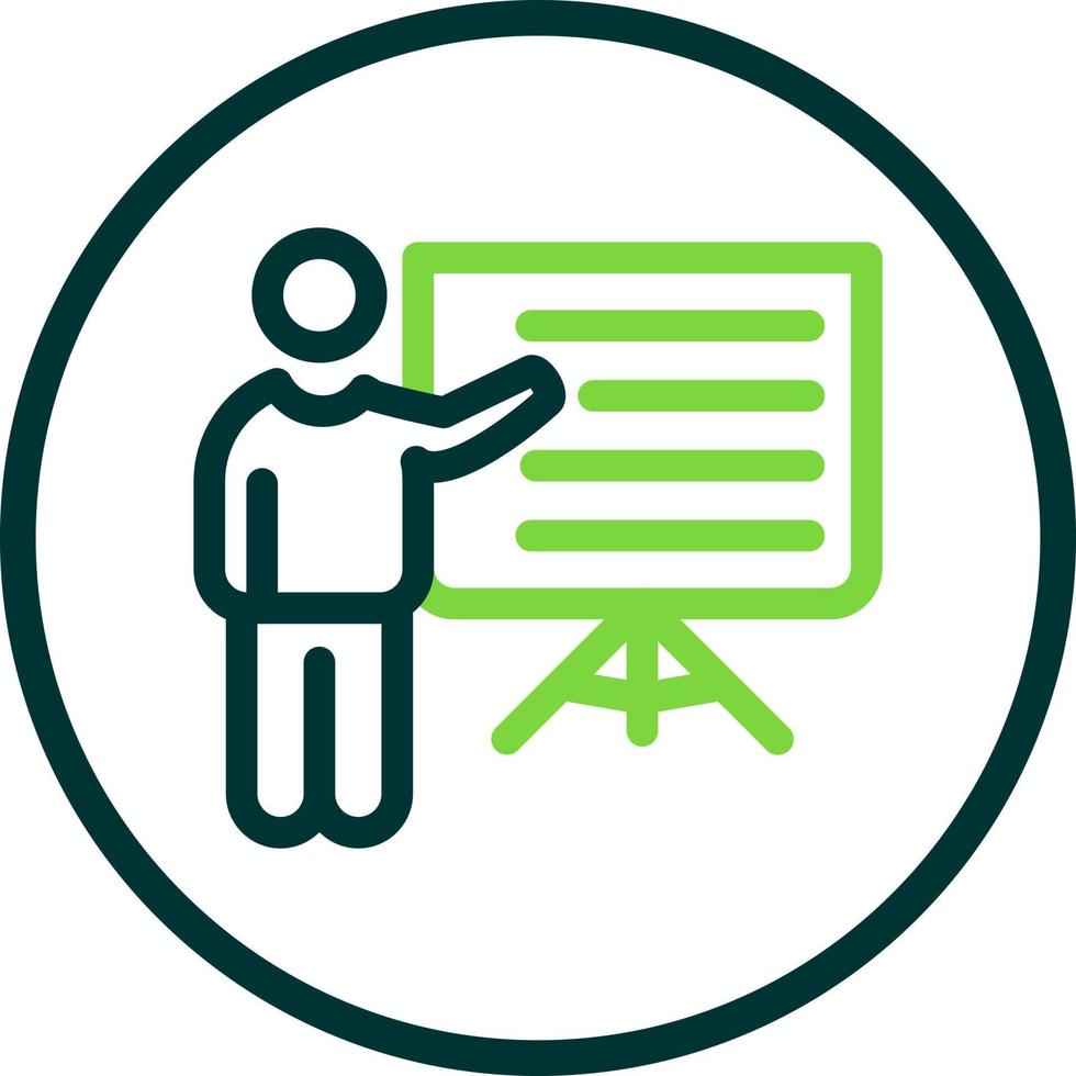 Presentation Vector Icon Design
